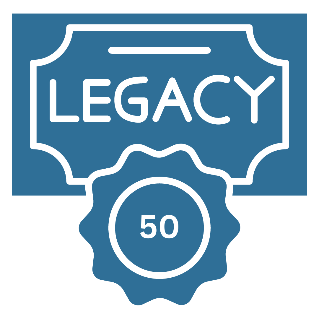 50 years legacy